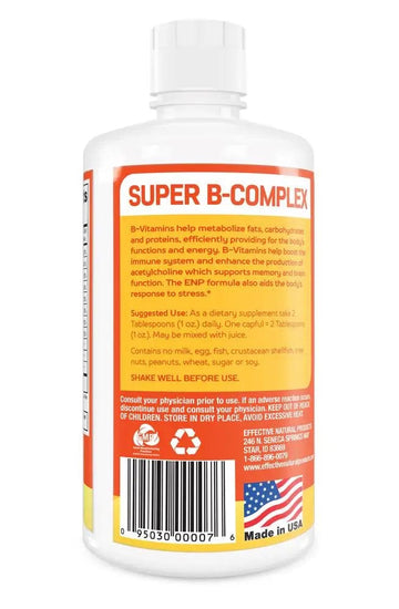 Faire-Effective Natural Products vitamin b supplement Super B Complex Supplement Boosts Energy and Helps Relieve Stress